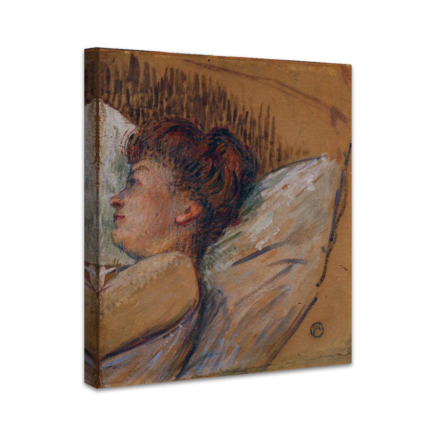 Frau im Bett | Henri de Toulouse-Lautrec