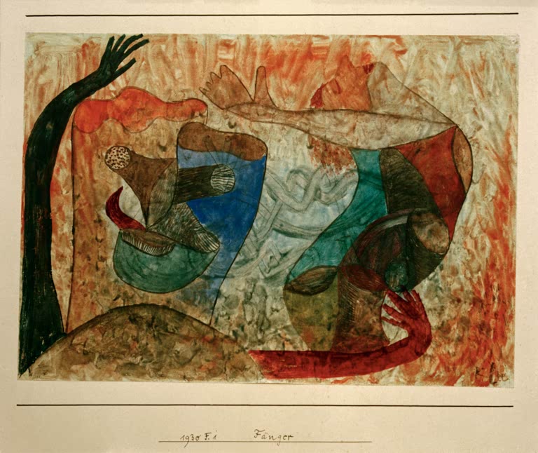 Kunstdruck „Frauenfänger“ von Paul Klee