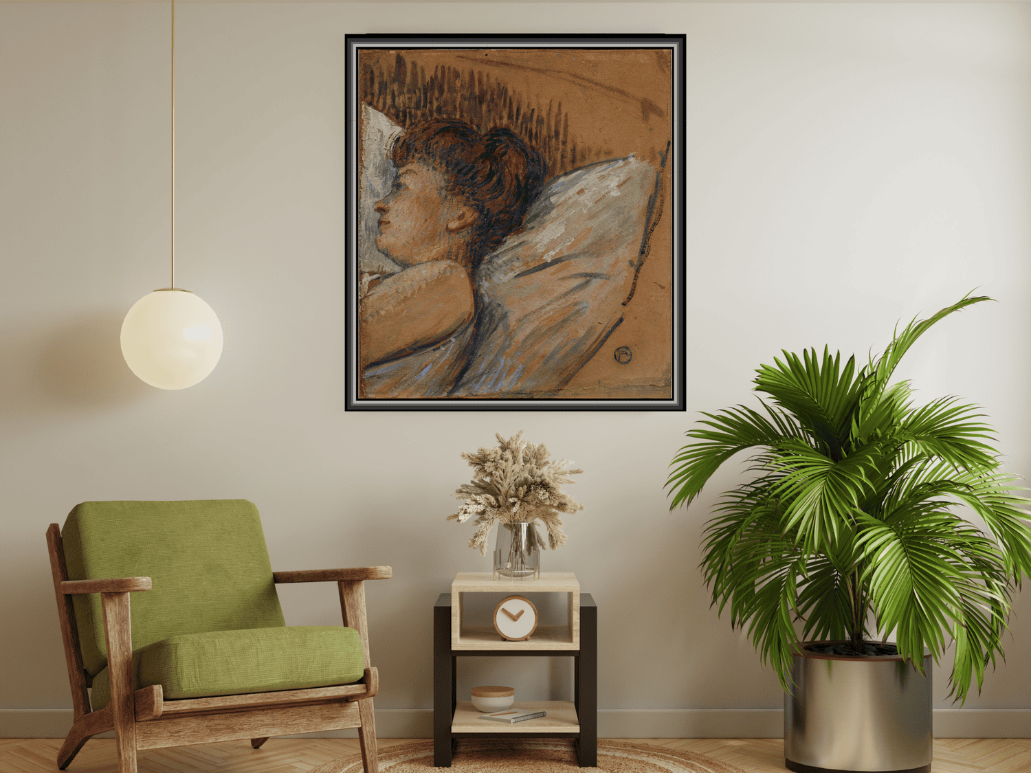 Frau im Bett | Henri de Toulouse-Lautrec