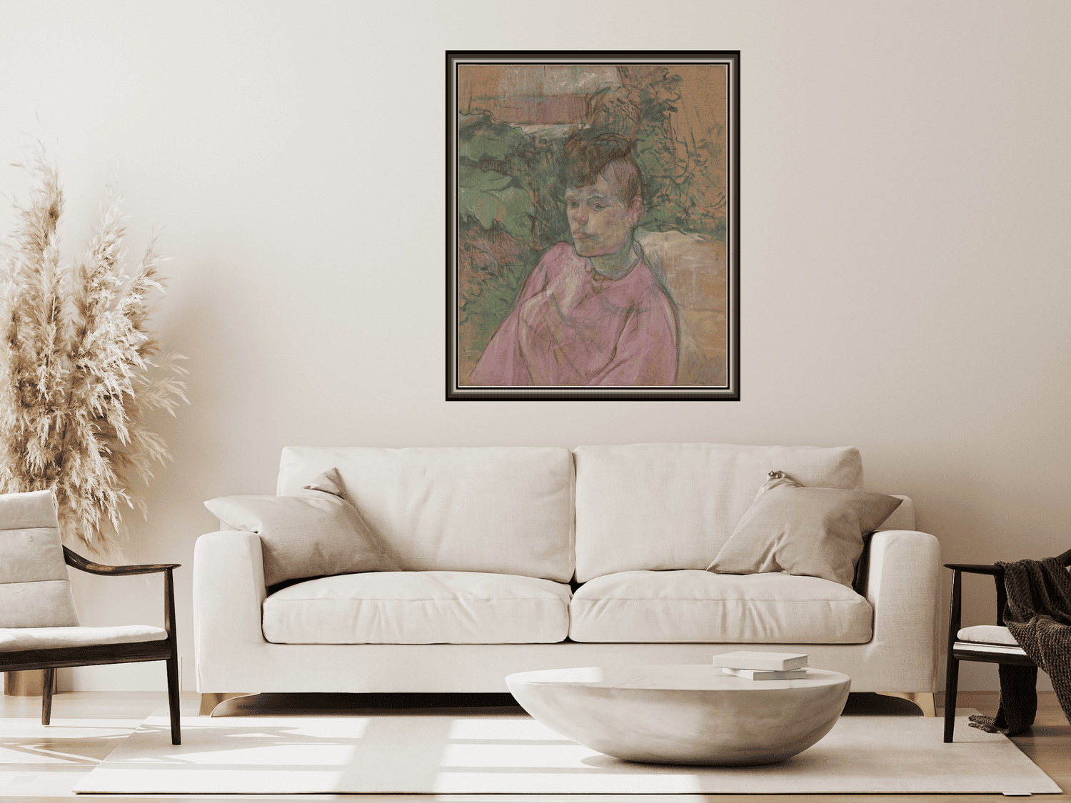 Frau im Garten von Monsieur Forest | Henri de Toulouse-Lautrec