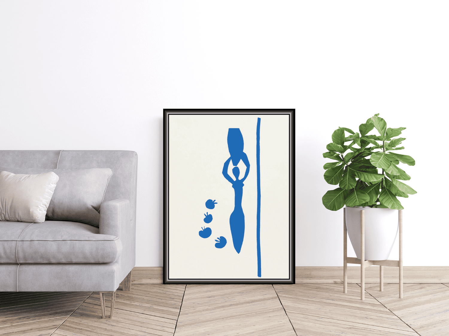 Frau mit Amphore und Granatäpfeln | Henri Matisse