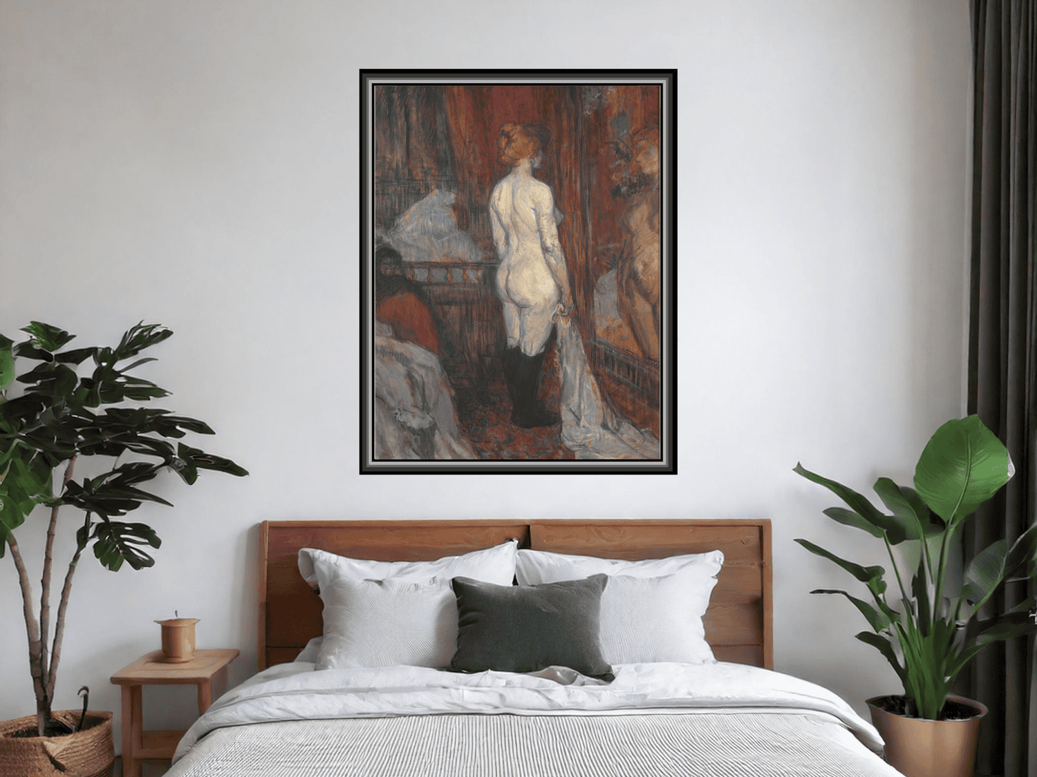 Frau vor dem Spiegel | Henri de Toulouse-Lautrec