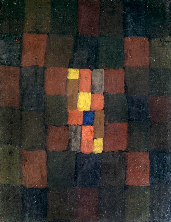 Kunstdruck „Freundlicher Blick“ von Paul Klee, handgefertigt in Deutschland