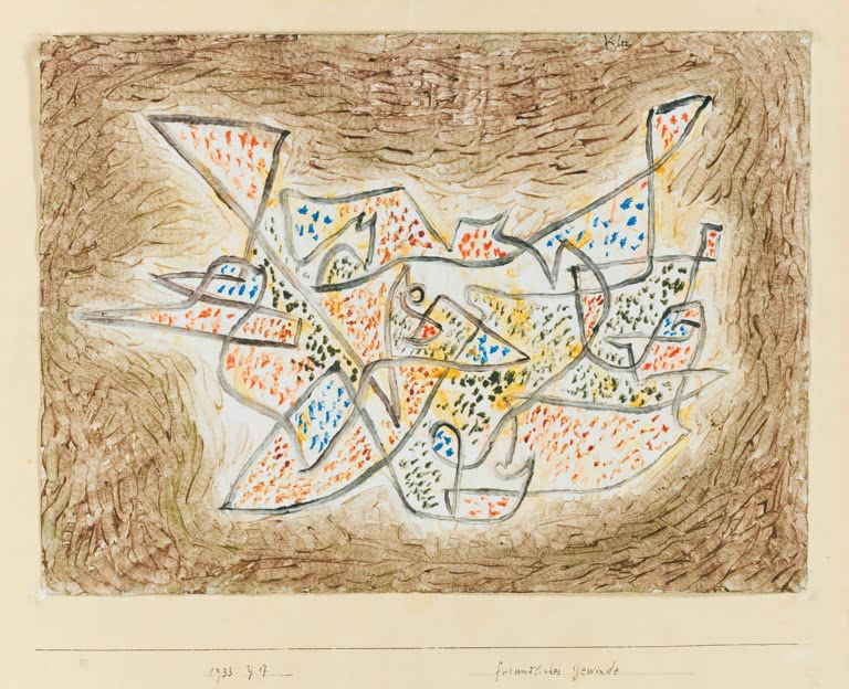 Kunstdruck „Freundliches Gewinde“ von Paul Klee