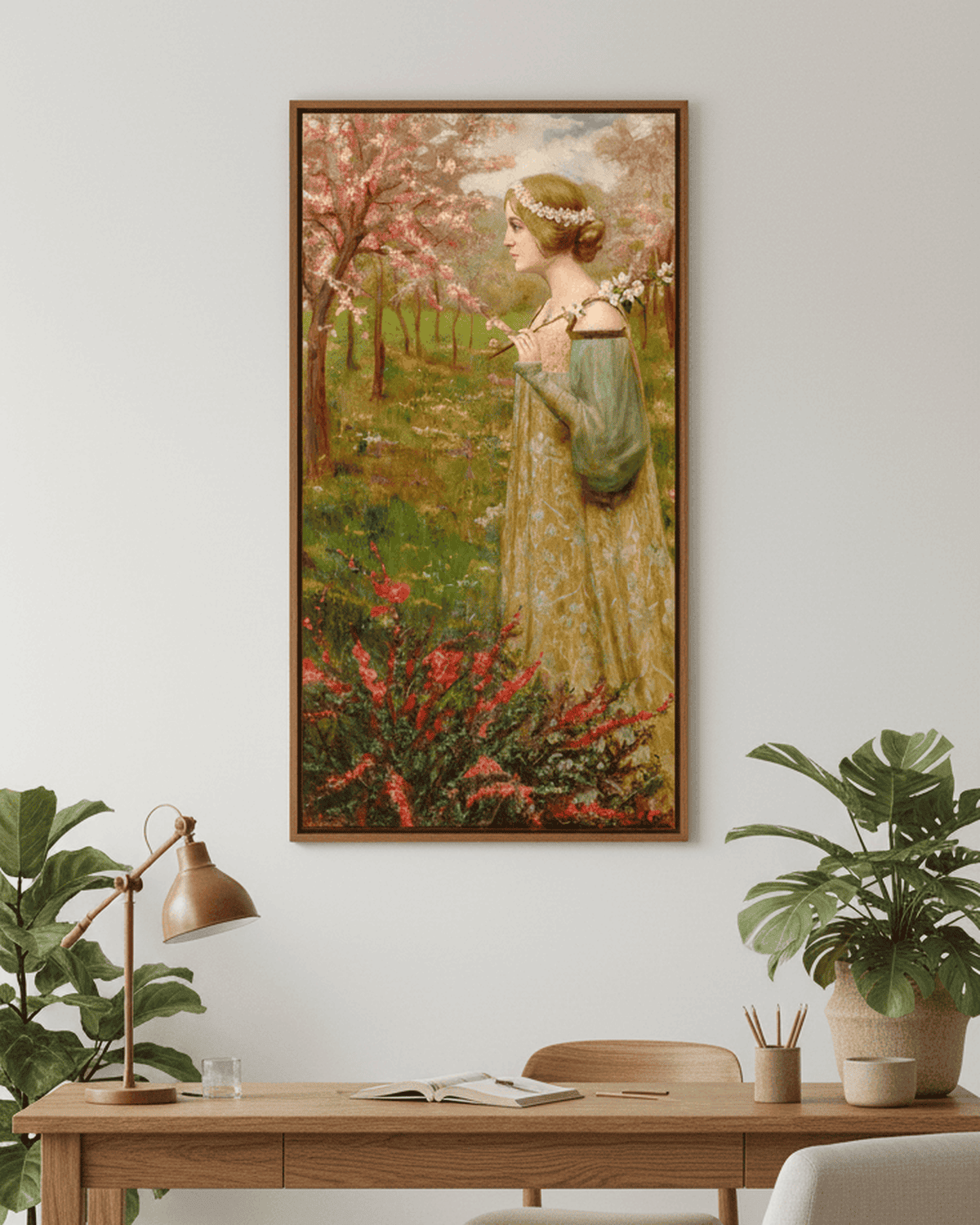 Frühling | Edmond Aman-Jean