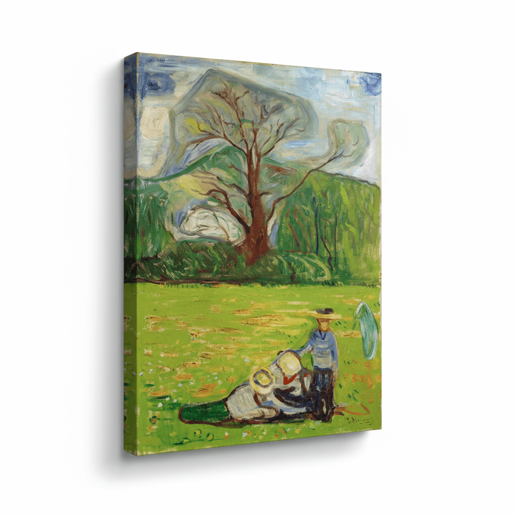 Frühlingslandschaft | Edvard Munch