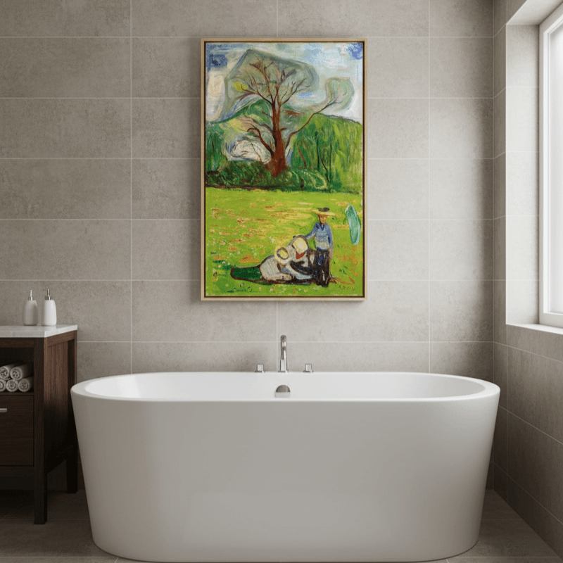 Frühlingslandschaft | Edvard Munch