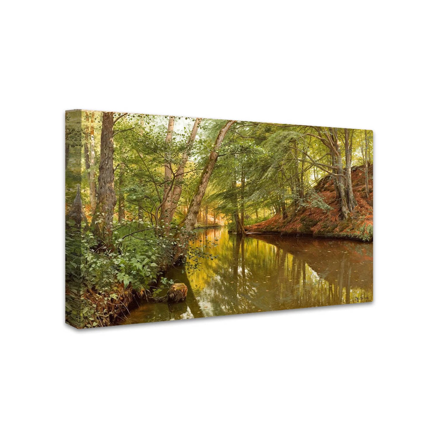 Frühlingstag am Waldbach | Peder Mönsted