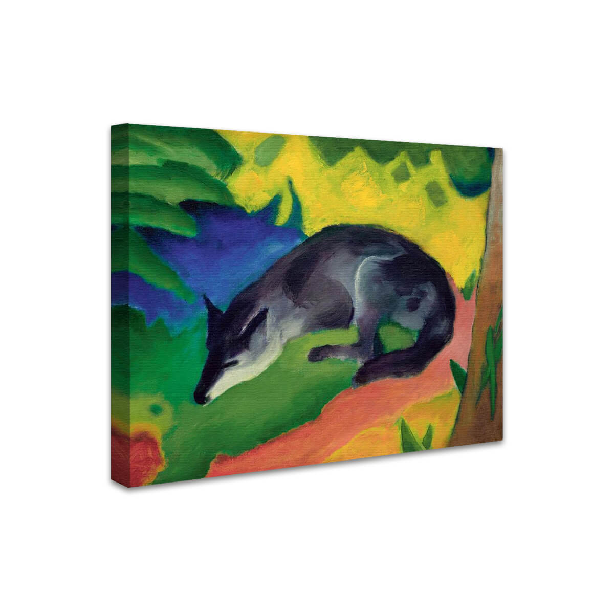 Fuchs (Blauschwarzer Fuchs) | Franz Marc