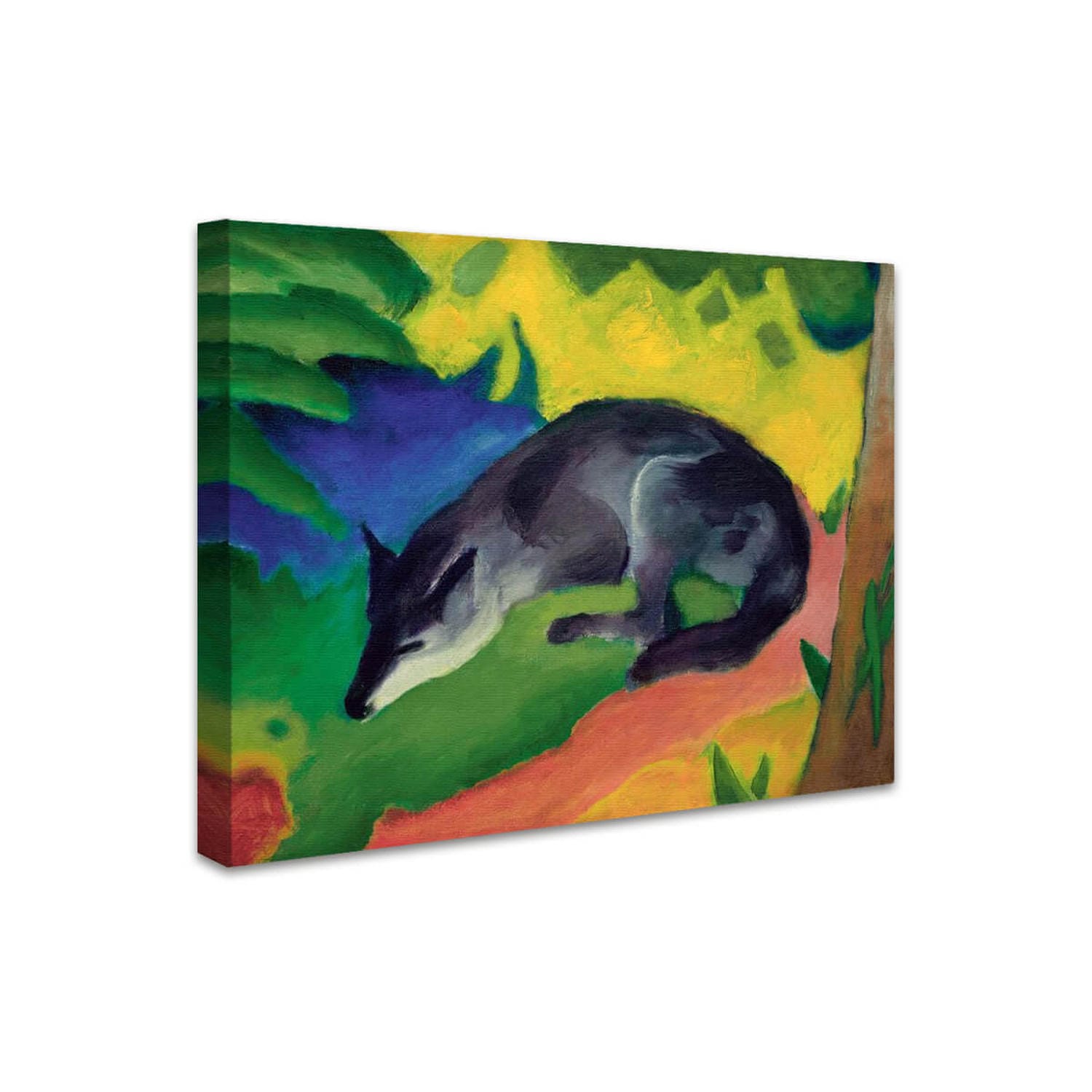 Fuchs (Blauschwarzer Fuchs) | Franz Marc