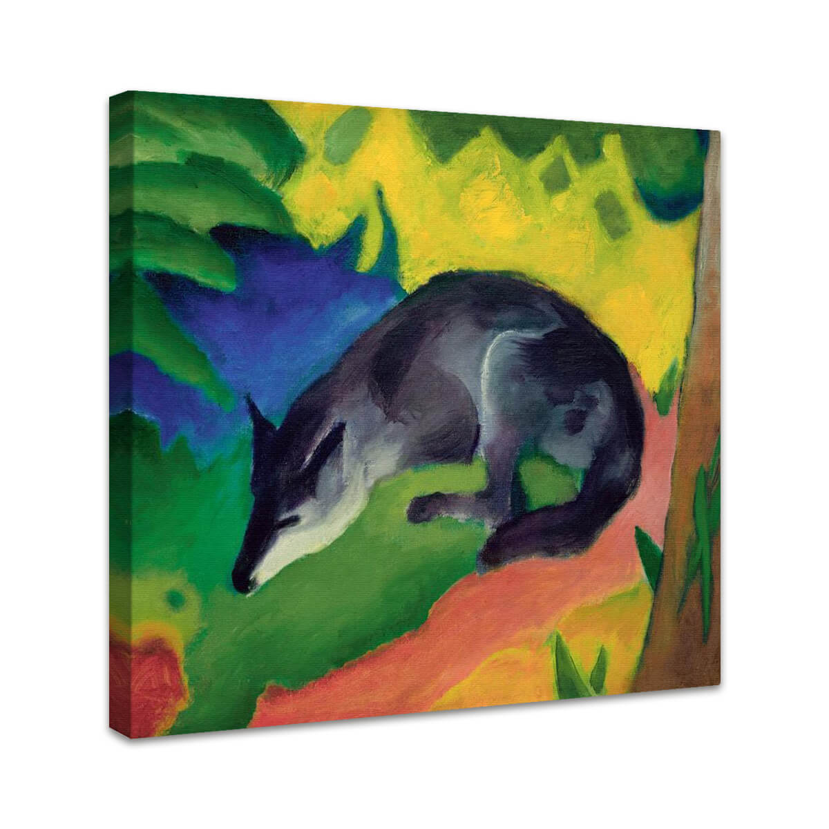 Fuchs (Blauschwarzer Fuchs) | Franz Marc