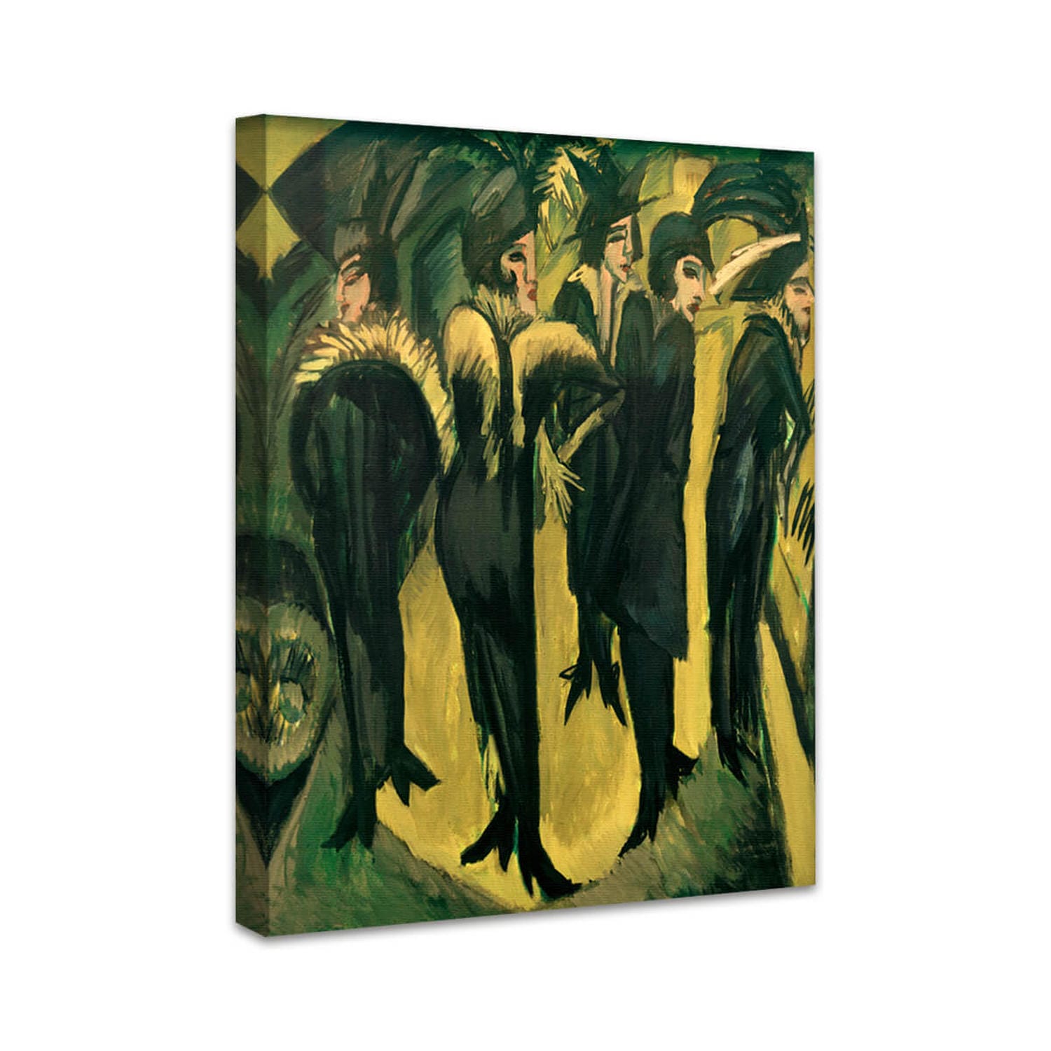 Fünf Frauen auf der Straße | Ernst Ludwig Kirchner