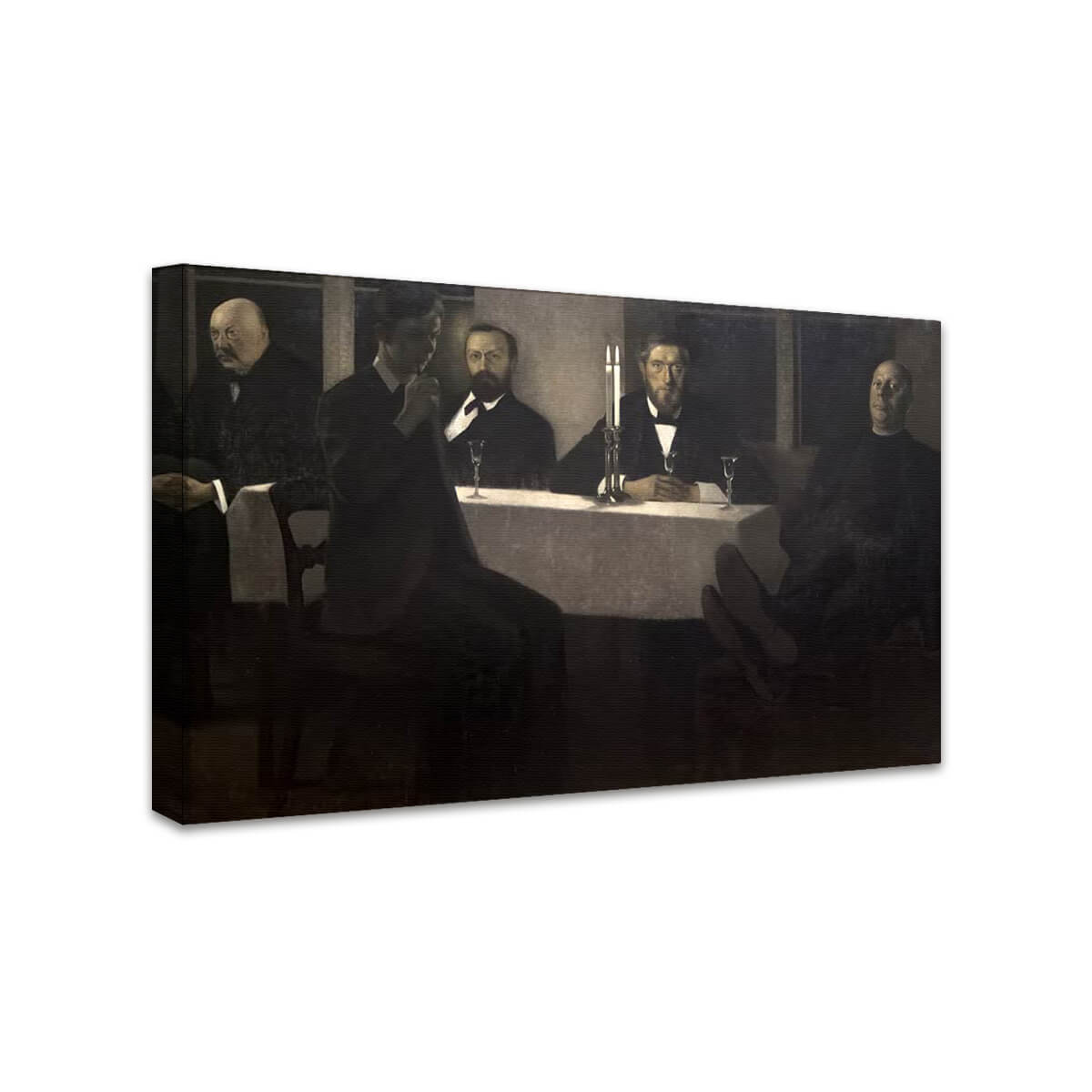 Fünf Portraits | Vilhelm Hammershøi