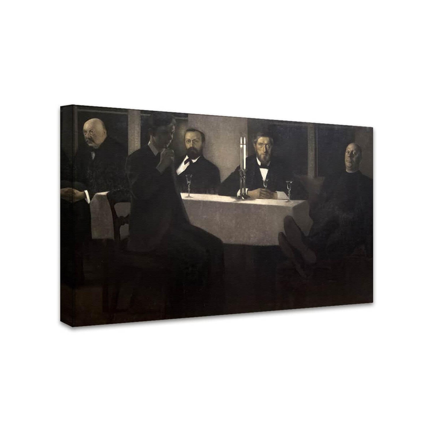 Fünf Portraits | Vilhelm Hammershøi