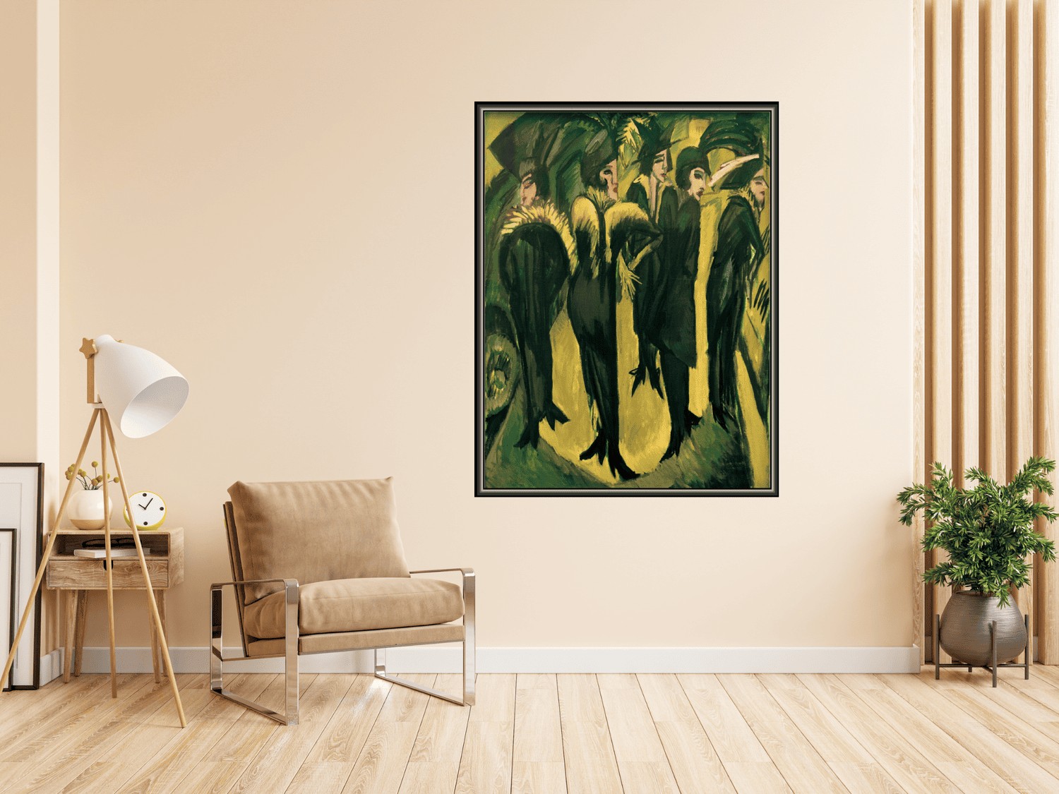 Fünf Frauen auf der Straße | Ernst Ludwig Kirchner