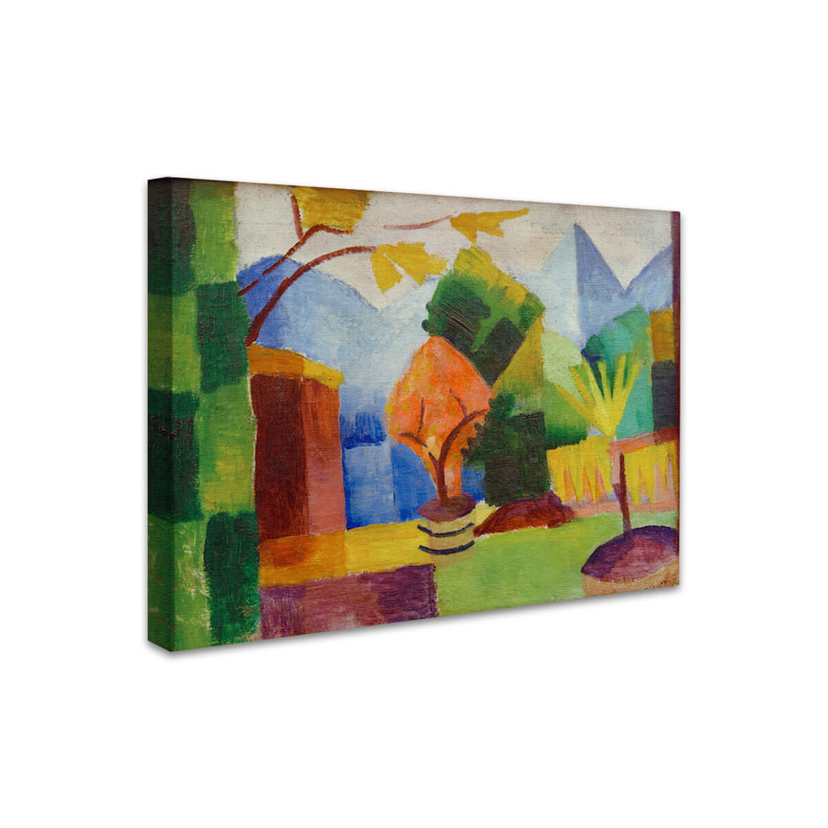 Garten am Thuner See | August Macke