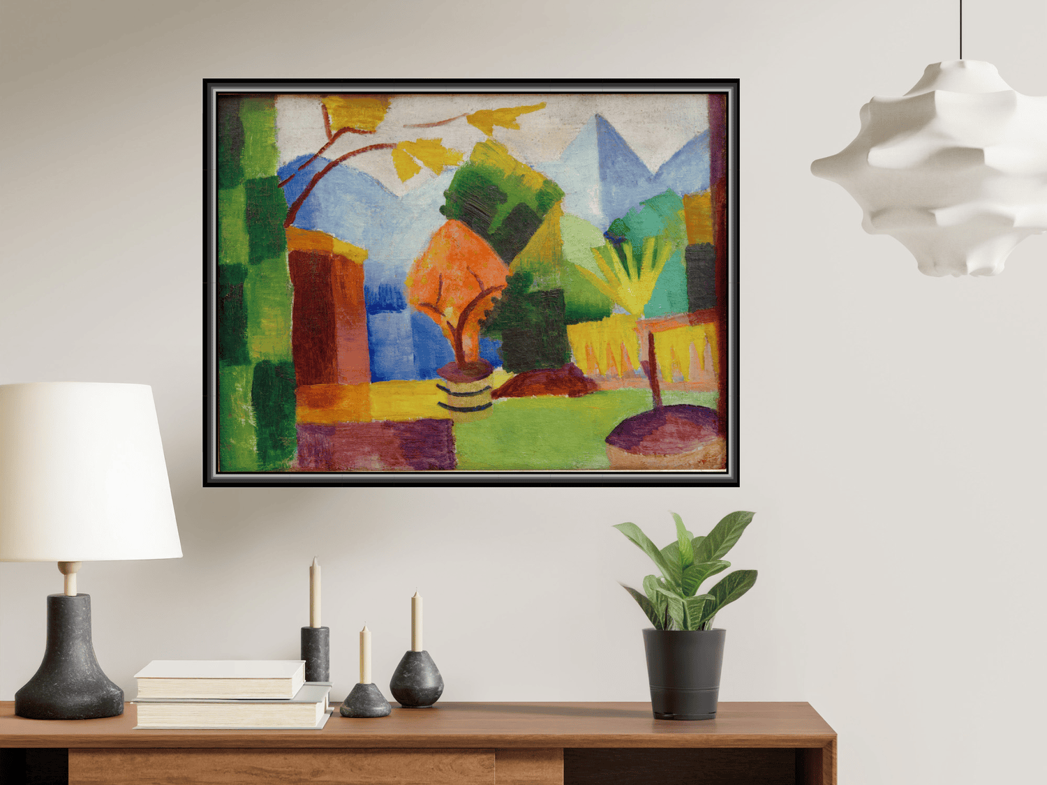 Garten am Thuner See | August Macke