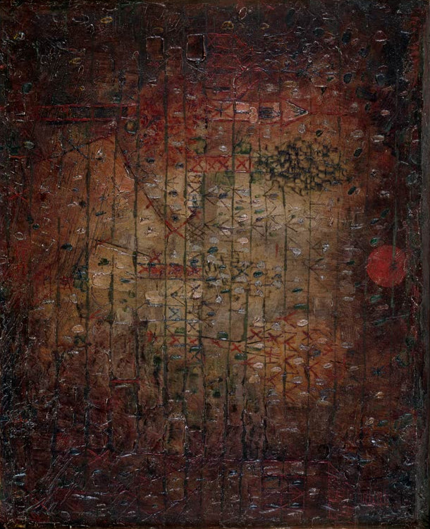 Kunstdruck „Gartenvision“ von Paul Klee, handgefertigt in Deutschland
