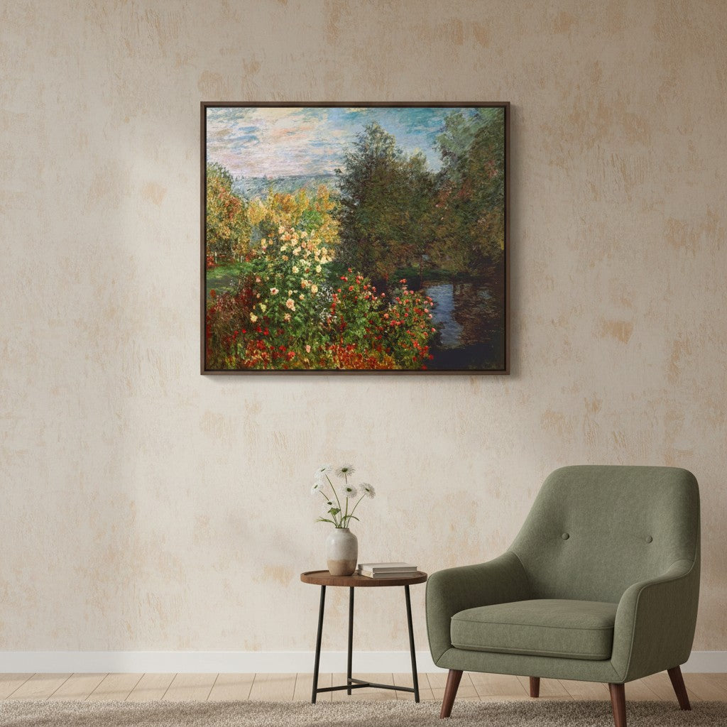 Gartenwinkel in Montgeron | Claude Monet