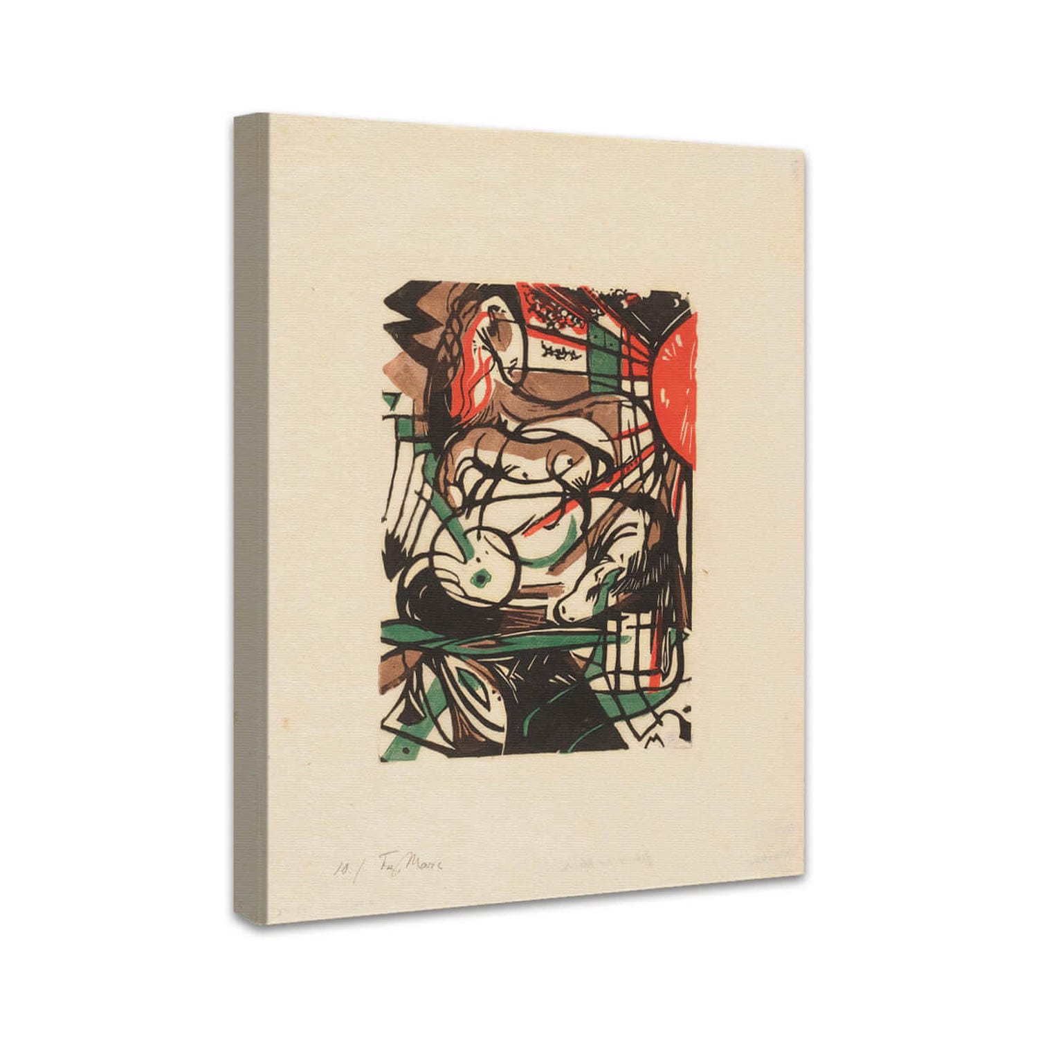 Geburt der Pferde | Franz Marc