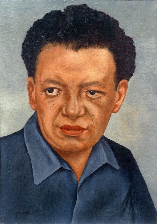 Gemälde von Frida Kahlo gemalt von Frida Kahlo als Kunstdruck