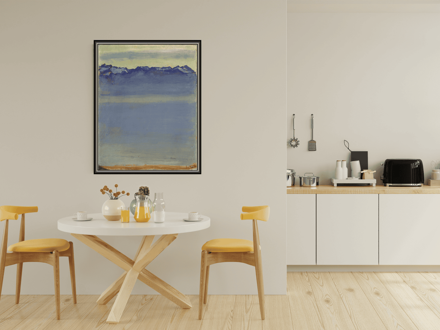 Genfer See mit den Savoyer Alpen | Ferdinand Hodler