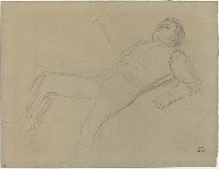 Kunstdruck des Gemäldes „Gestürzter Jockey“ von Edgar Degas, detailgetreu reproduziert und in Deutschland von Hand gefertigt.