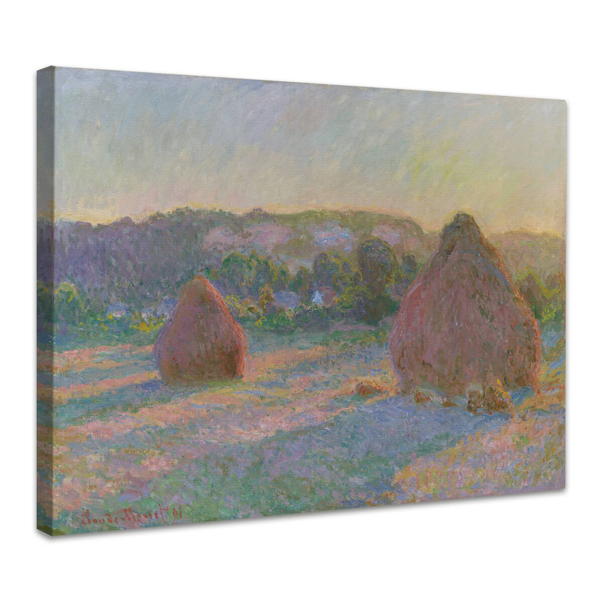 Getreideschober (Ende des Sommers) | Claude Monet