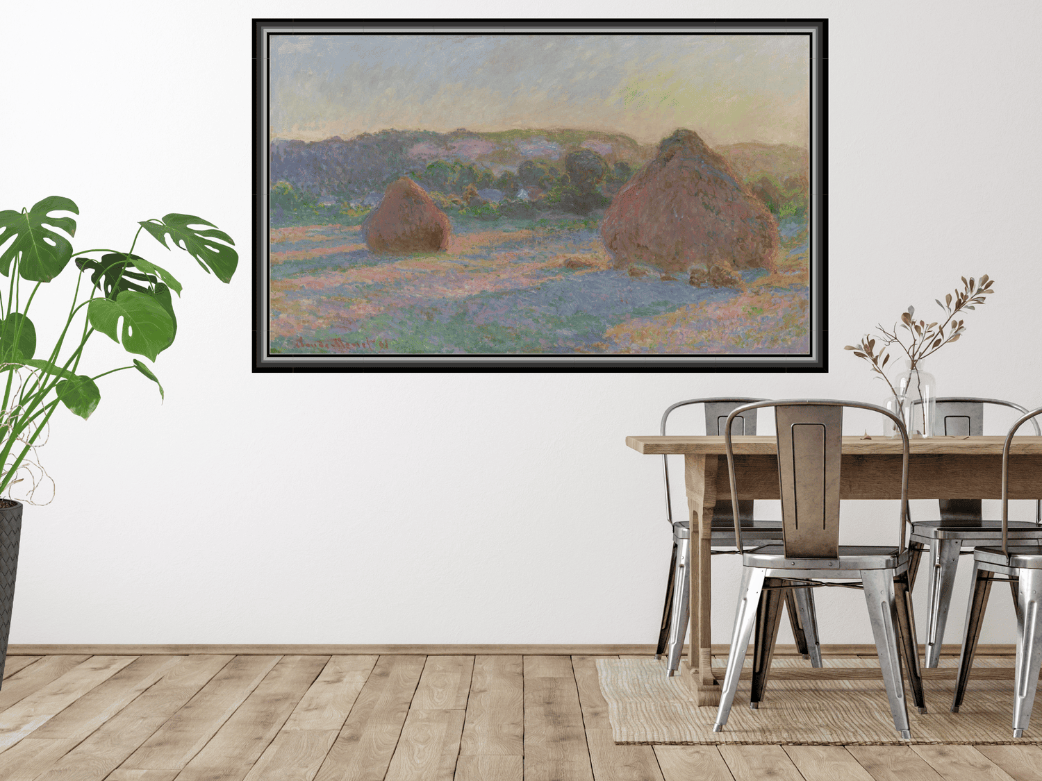 Getreideschober (Ende des Sommers) | Claude Monet