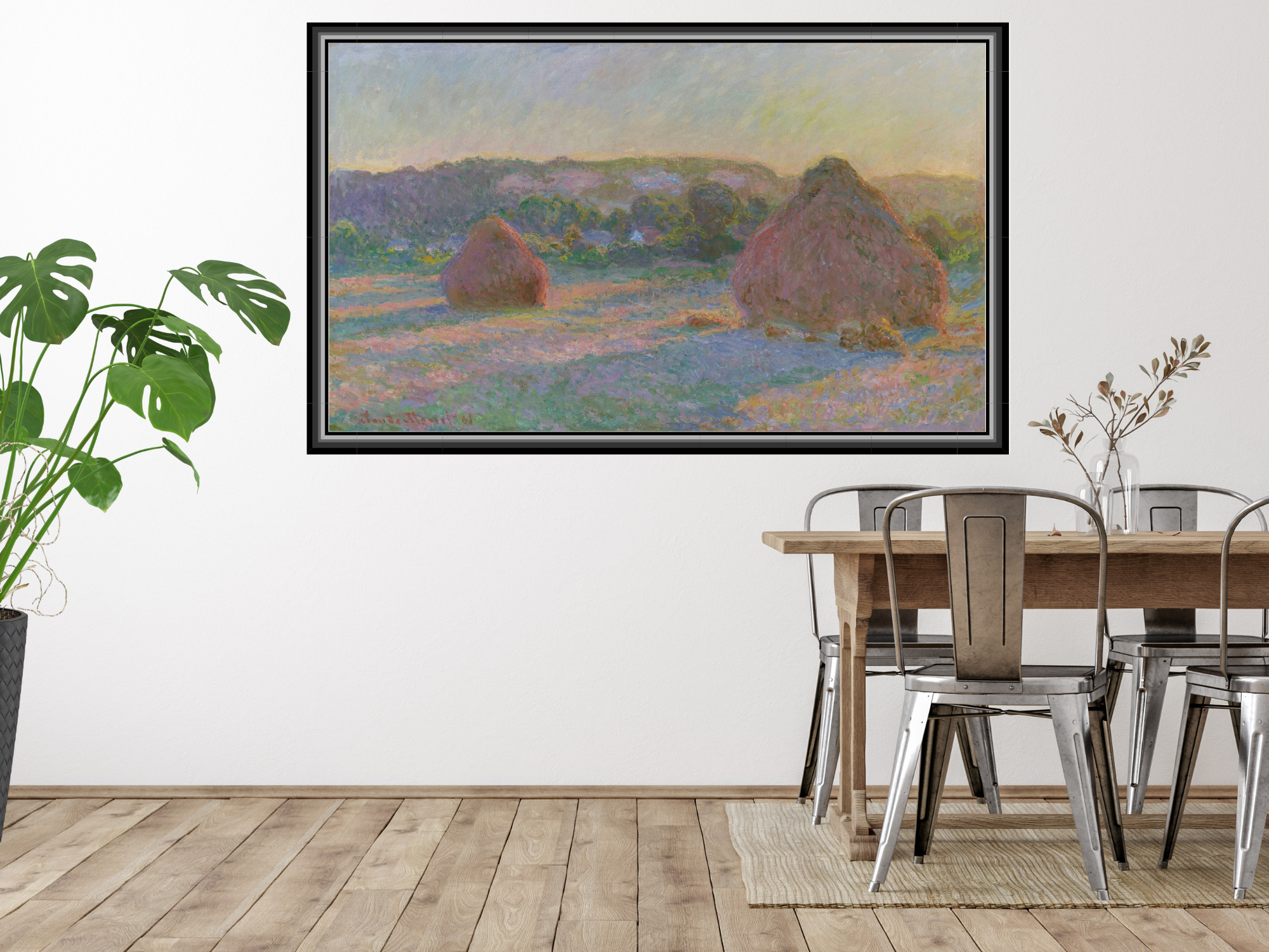 Getreideschober (Ende des Sommers) | Claude Monet