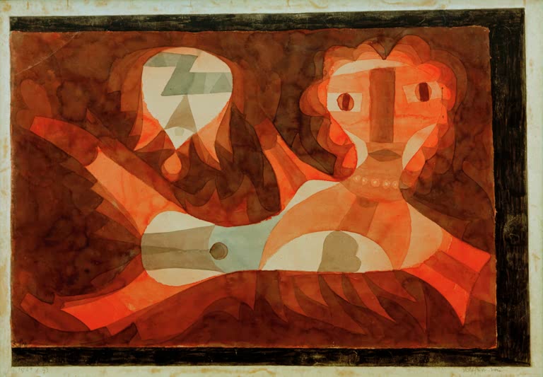 Goldfisch-Weib