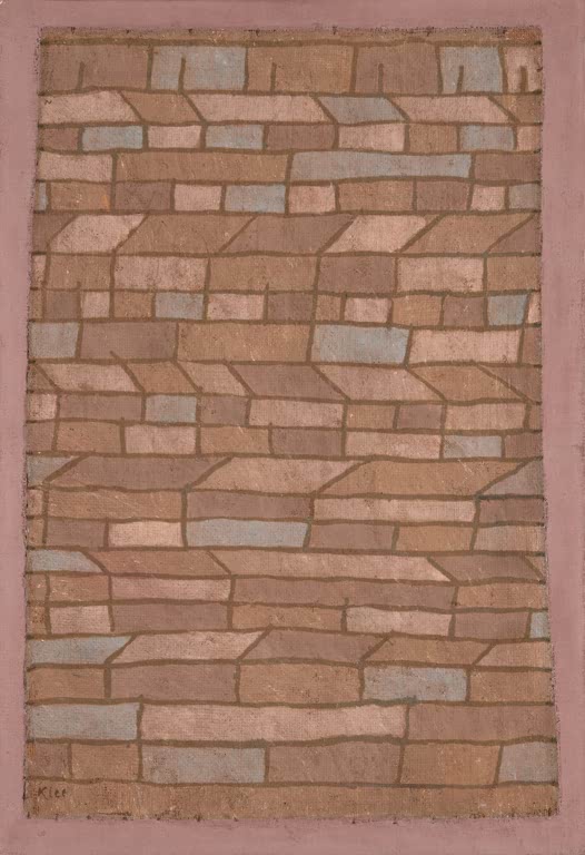 Kunstdruck „Hütte“ von Paul Klee