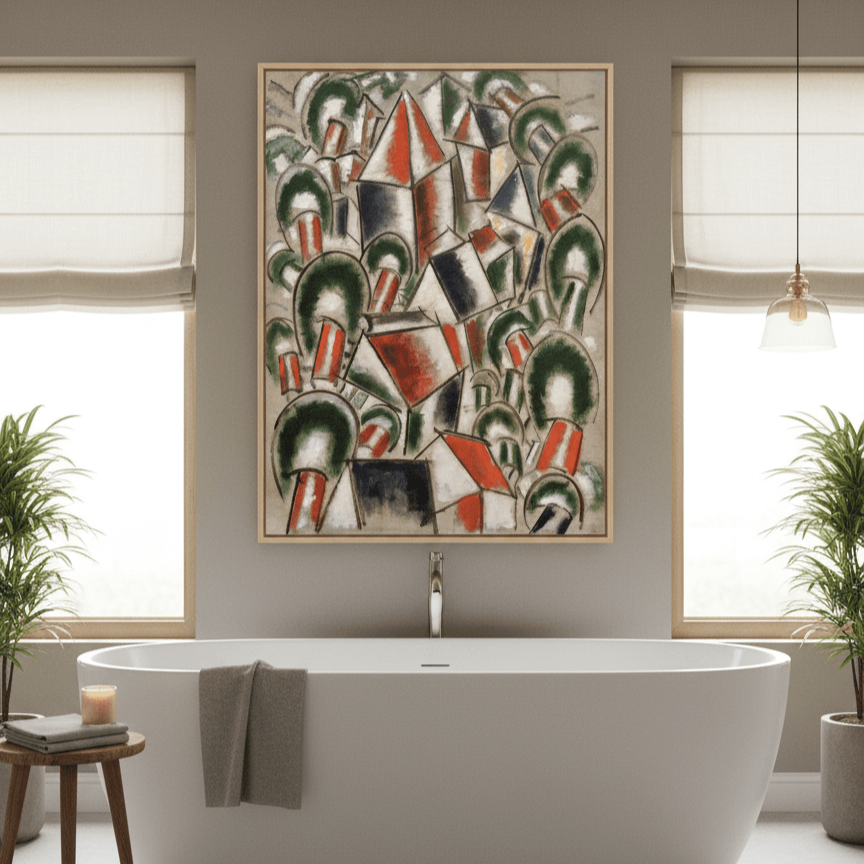 Häuser zwischen Bäumen | Fernand Léger