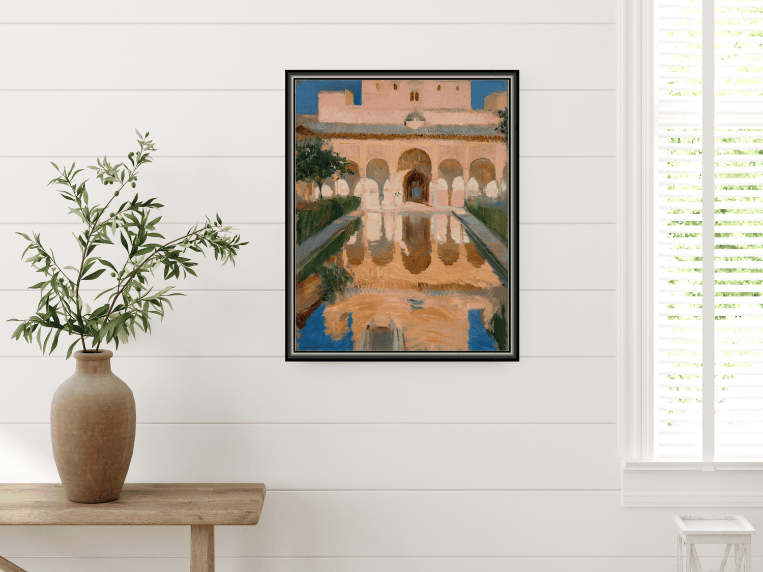 Halle der Botschafter, Alhambra, Granada | Joaquin Sorolla