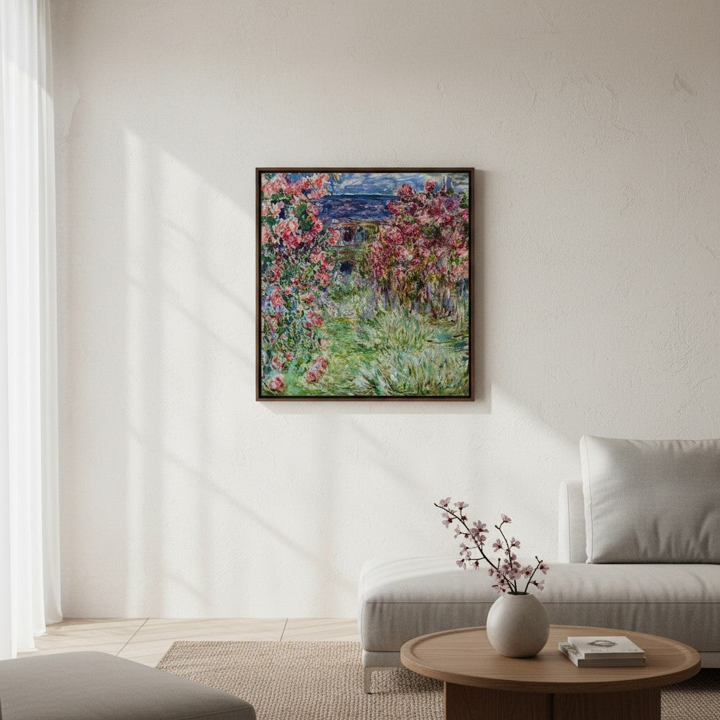 Haus in den Rosen | Claude Monet