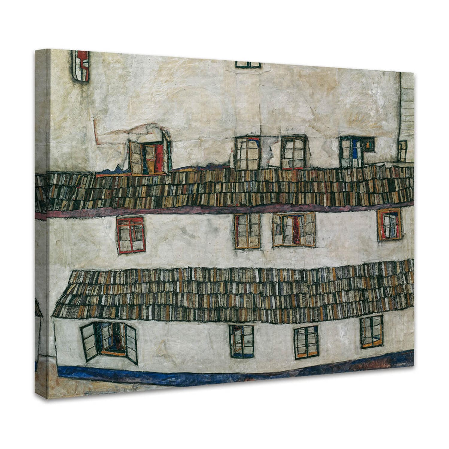 Hauswand (Fenster) | Egon Schiele