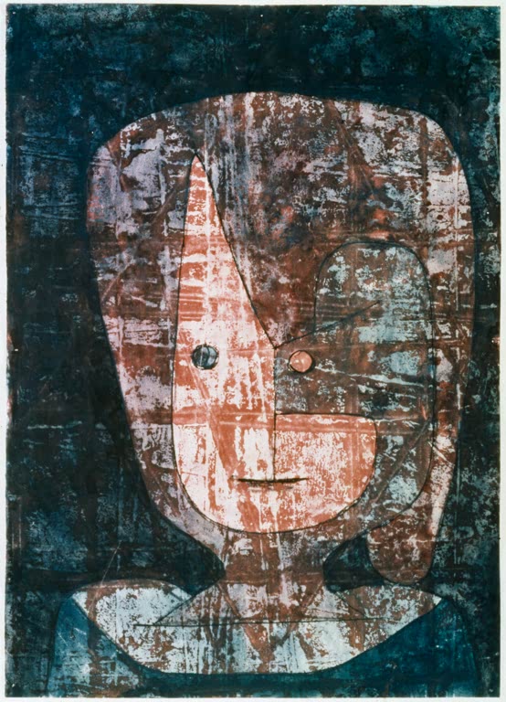 Kunstdruck „Heilige, aus einem Fenster“ von Paul Klee