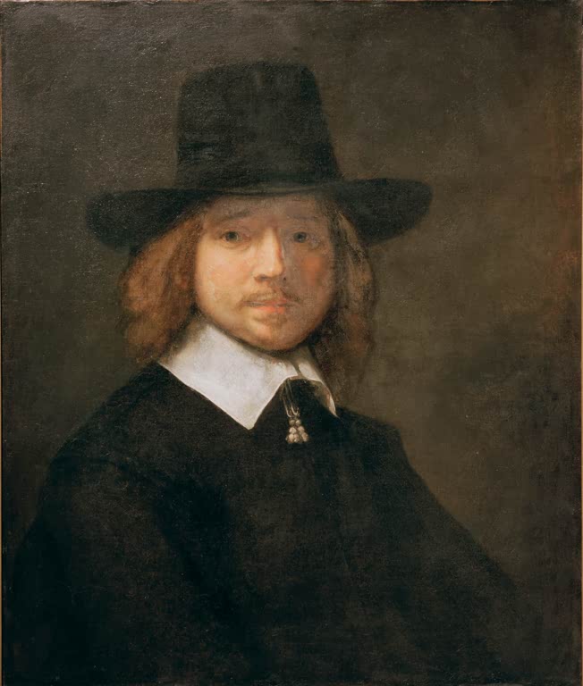 Kunstdruck Herrenbildnis von Rembrandt van Rijn