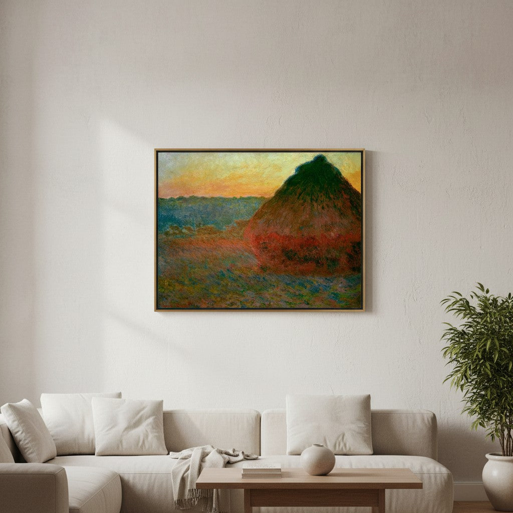 Heuhaufen | Claude Monet