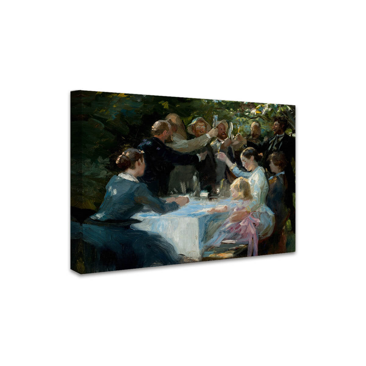 Hip hip hurra! - Künstlerfest in Skagen | Peder Severin Krøyer