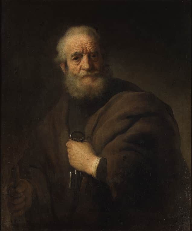 Kunstdruck Hl. Petrus von Rembrandt van Rijn