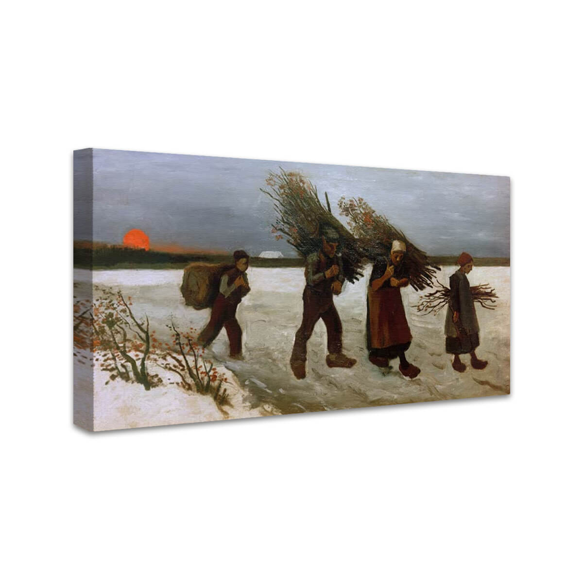 Holzsammler im Schnee | Vincent van Gogh