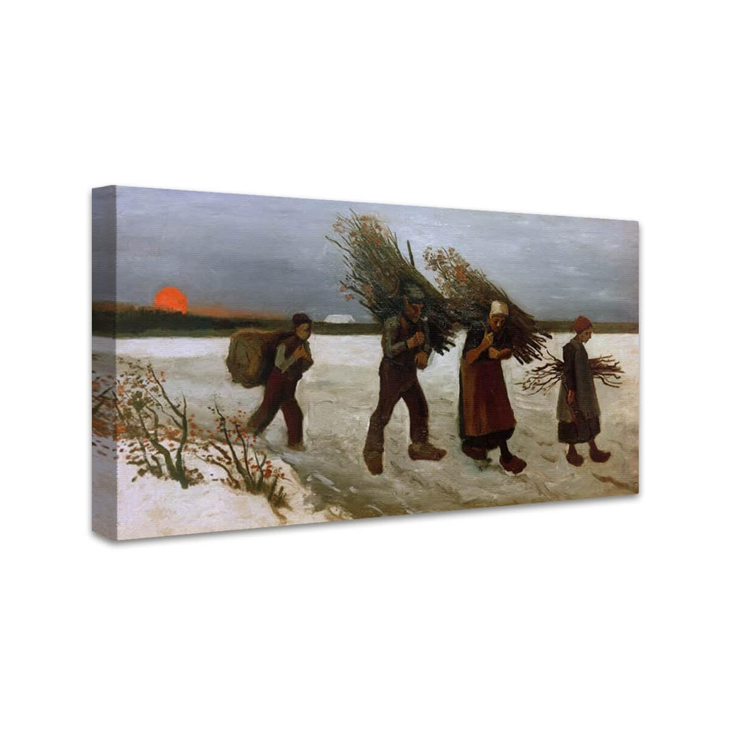 Holzsammler im Schnee | Vincent van Gogh