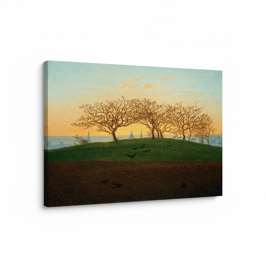 Hügel mit Bruchacker bei Dresden | Caspar David Friedrich