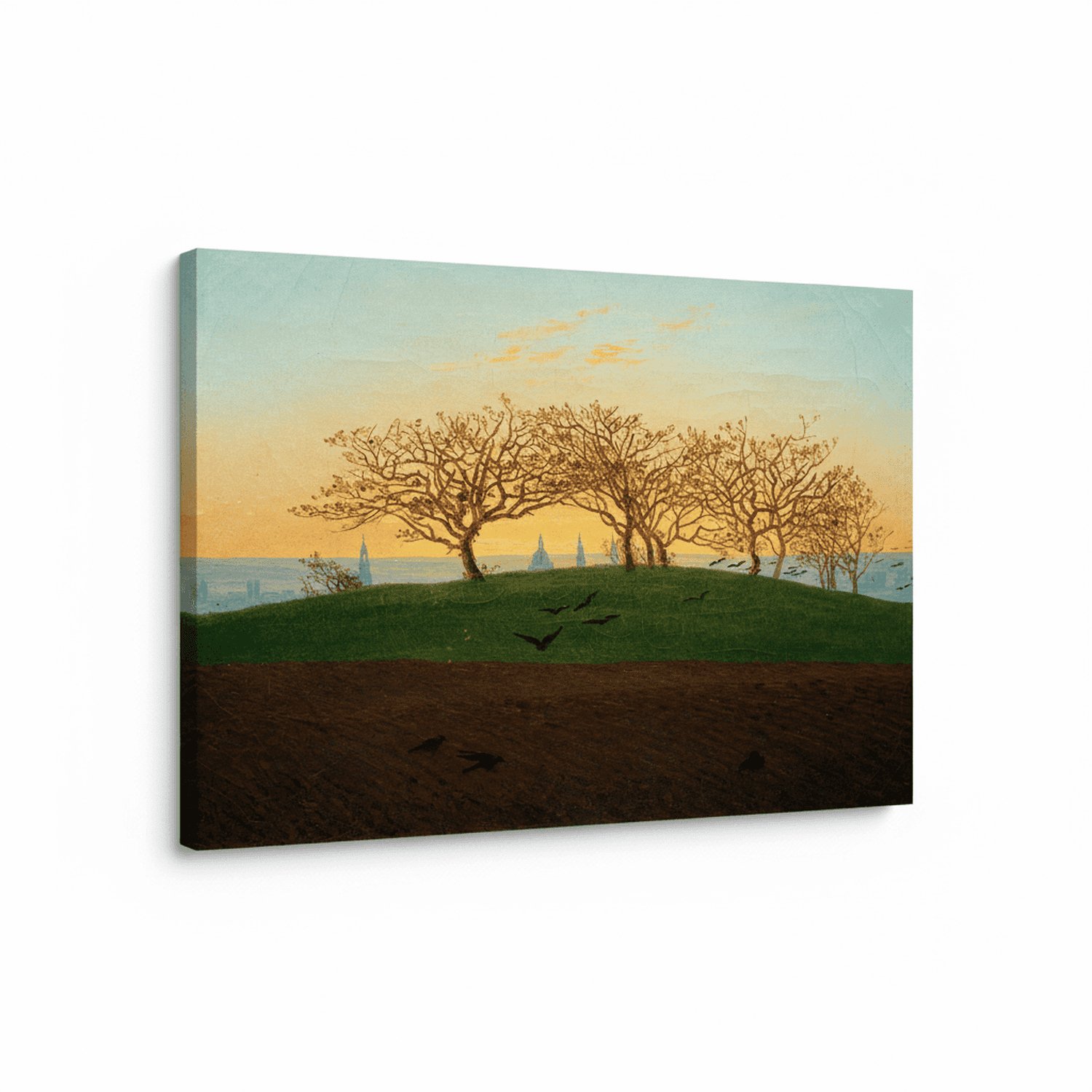 Hügel mit Bruchacker bei Dresden | Caspar David Friedrich