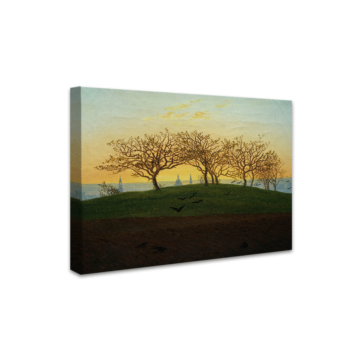 Hügel mit Bruchacker bei Dresden | Caspar David Friedrich