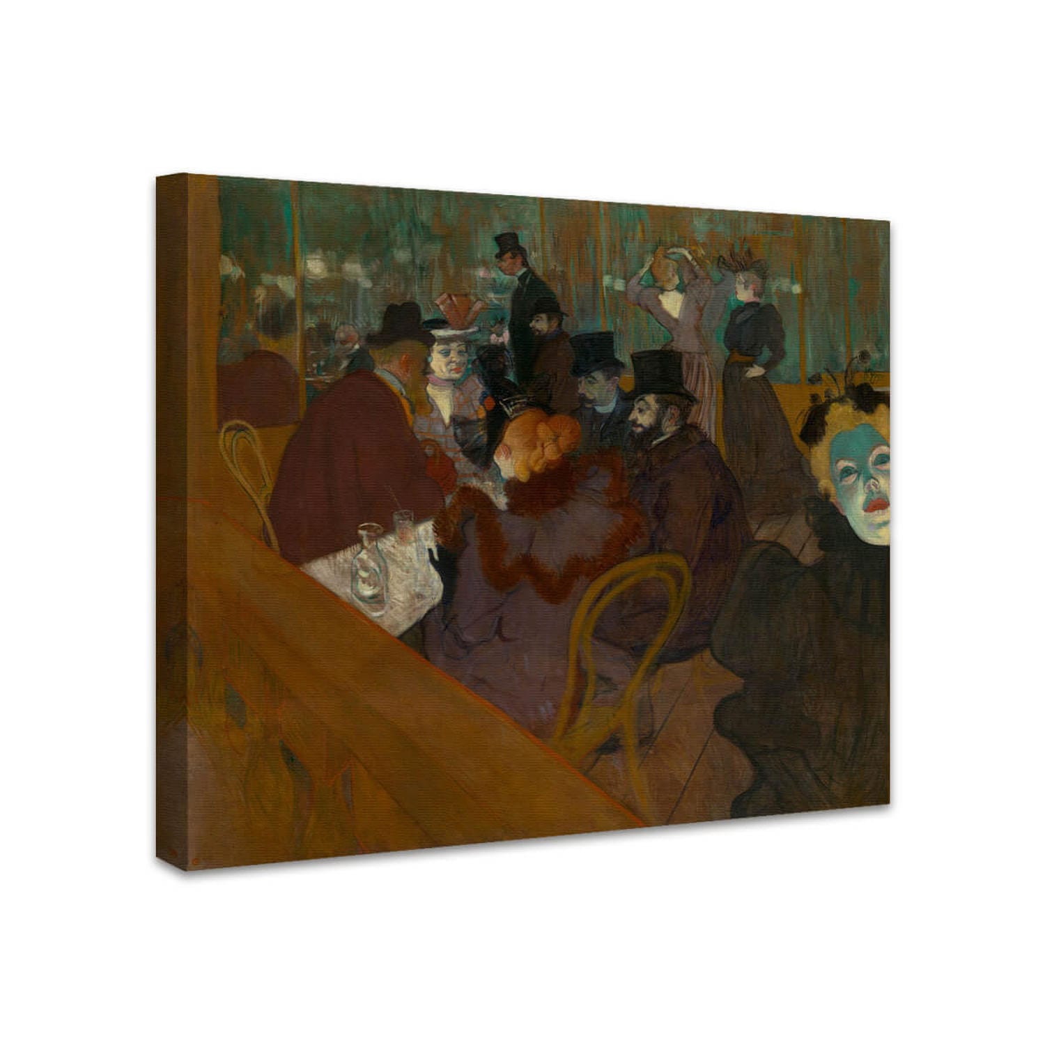 Im Moulin Rouge | Henri de Toulouse-Lautrec