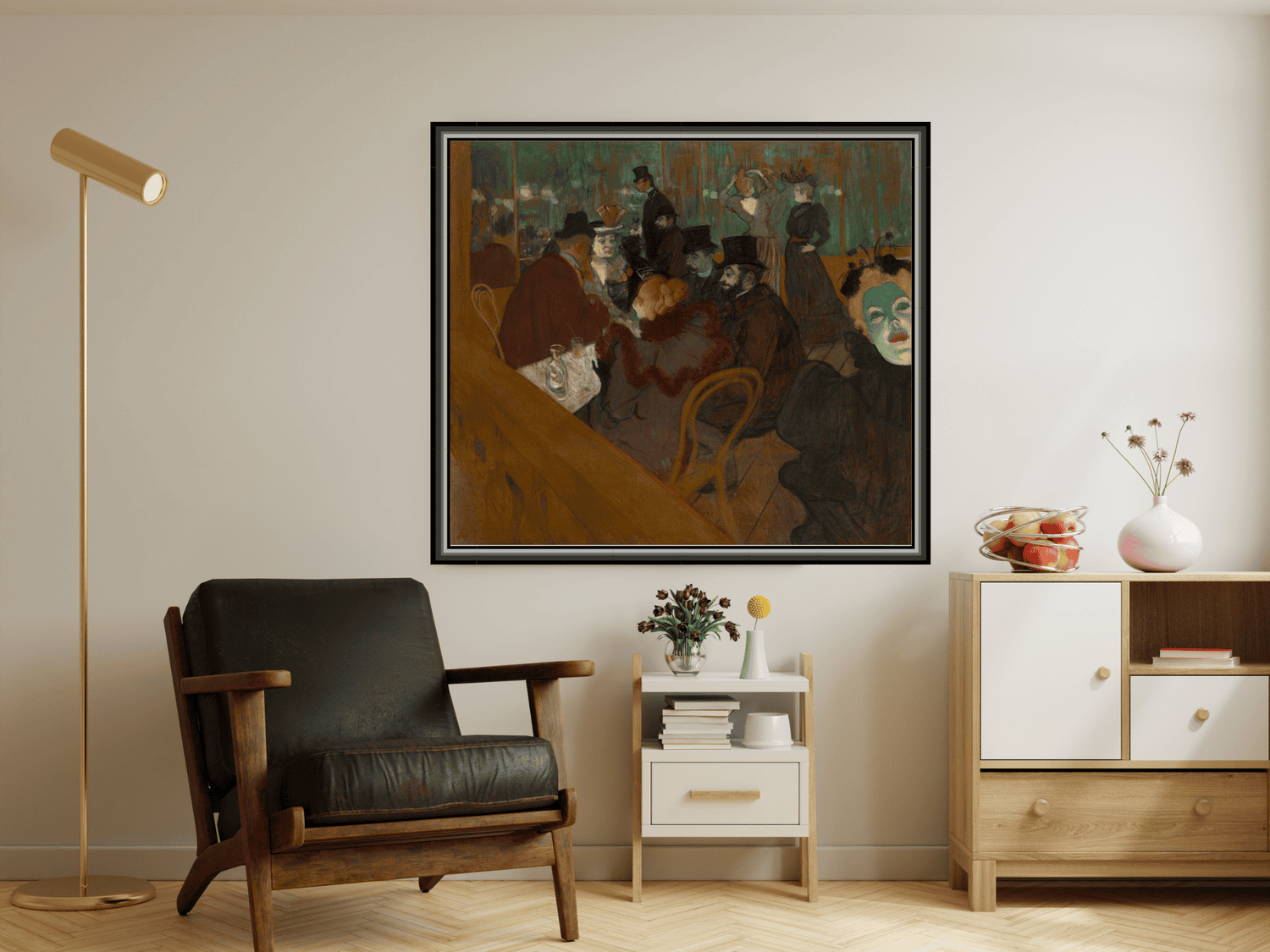 Im Moulin Rouge | Henri de Toulouse-Lautrec