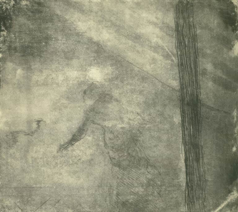 Kunstdruck des Gemäldes Im Café des Ambassadeurs von Edgar Degas mit einer Szene aus dem bekannten Pariser Cafékonzert.