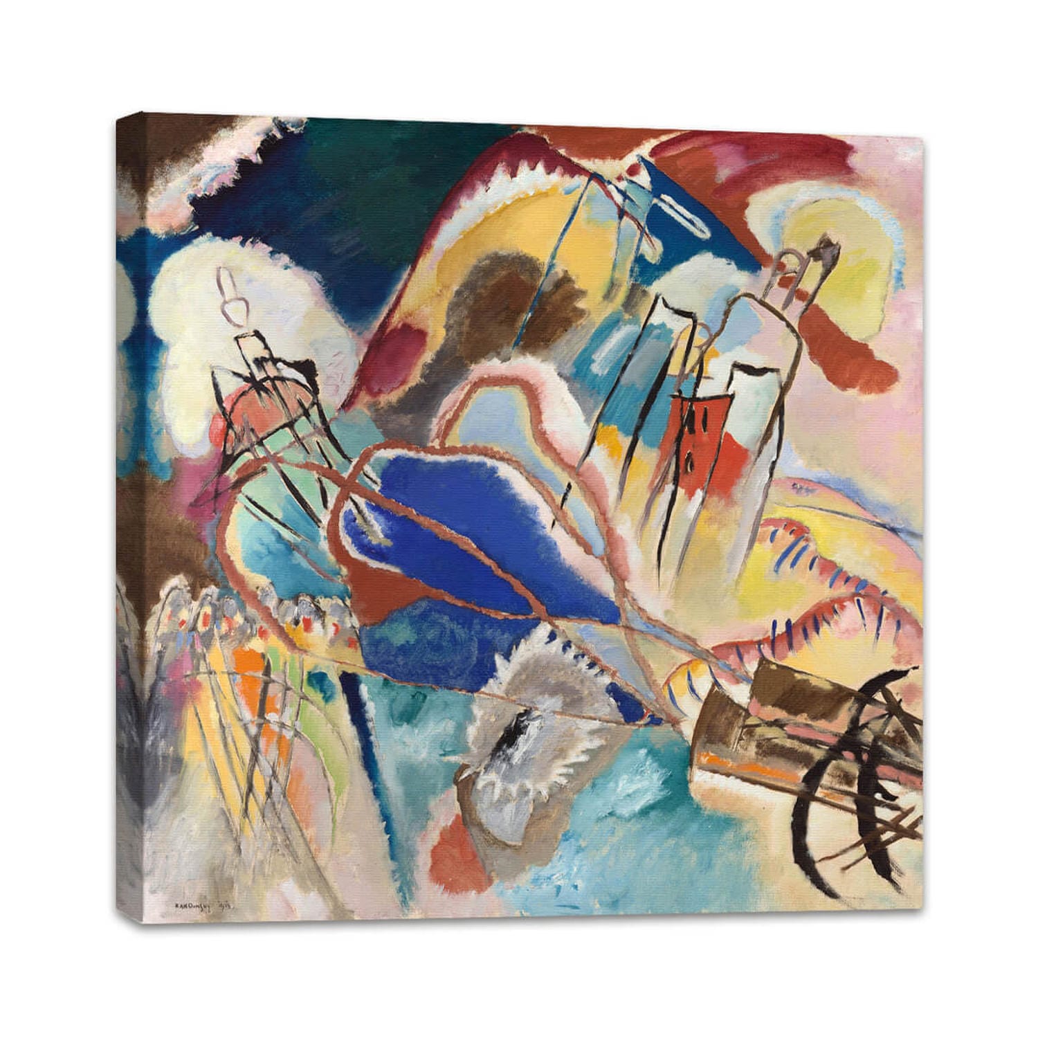 Improvisation Nr. 30 (Kanonen) | Wassily Kandinsky